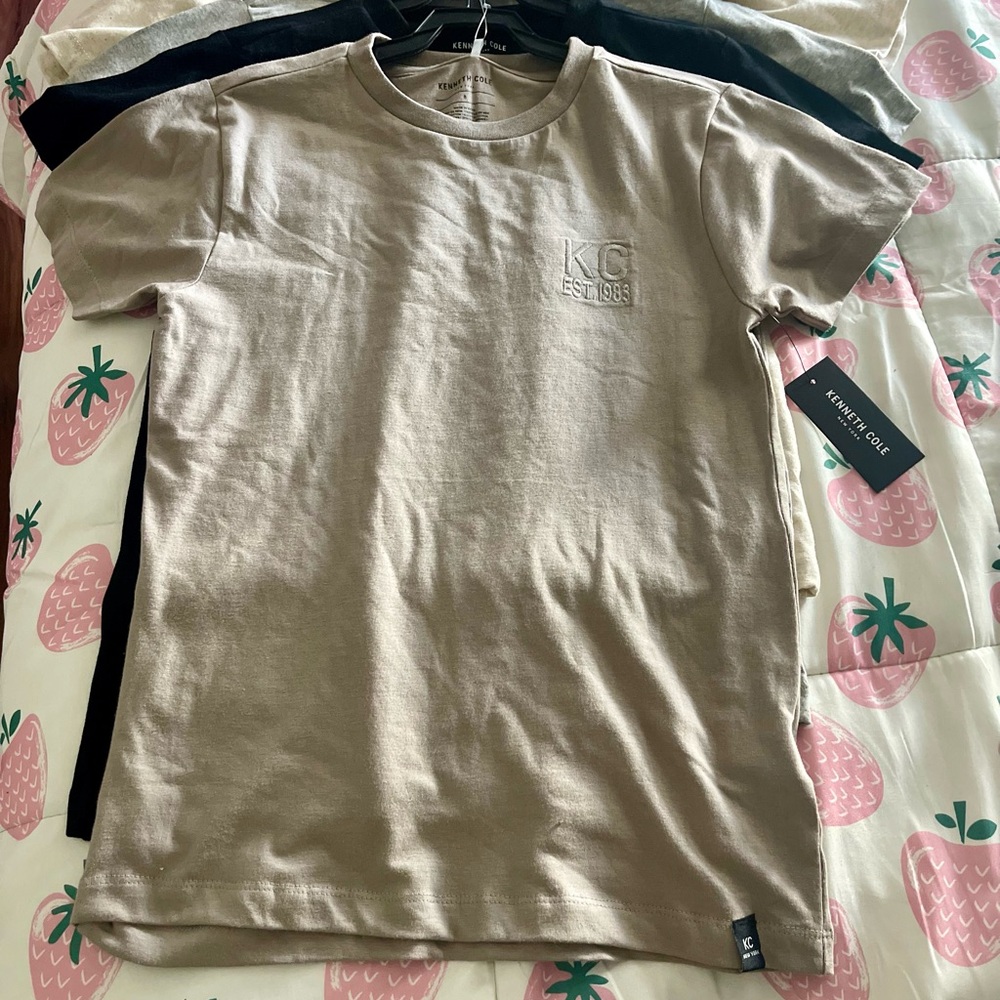 Kenneth Cole boys Short Sleeve Tee pack
